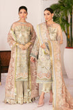 Baroque Chantelle Embroidered Net 3 Piece Suit BQC-06 FALL LIGHT-8