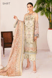 Baroque Chantelle Embroidered Net 3 Piece Suit BQC-06 FALL LIGHT-1