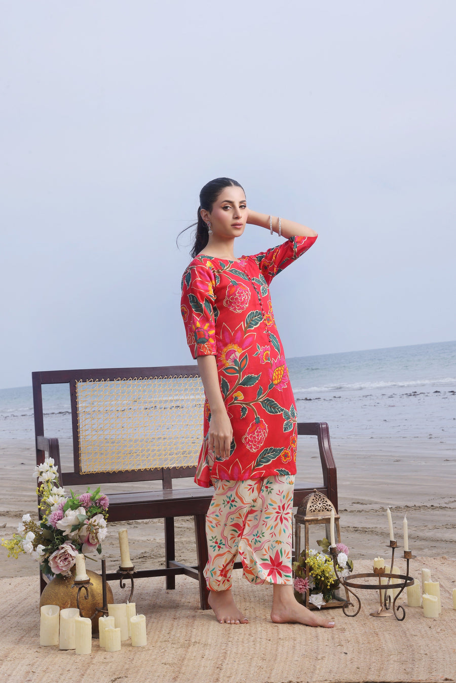 Feathers Whisper Winds Unstitched Printed Lawn 2Pc Suit FLAMYN-FT512