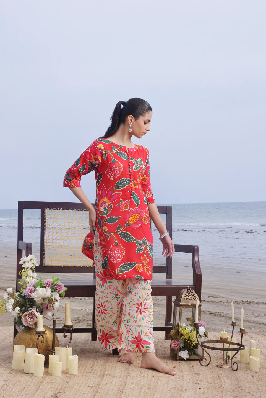 Feathers Whisper Winds Unstitched Printed Lawn 2Pc Suit FLAMYN-FT512