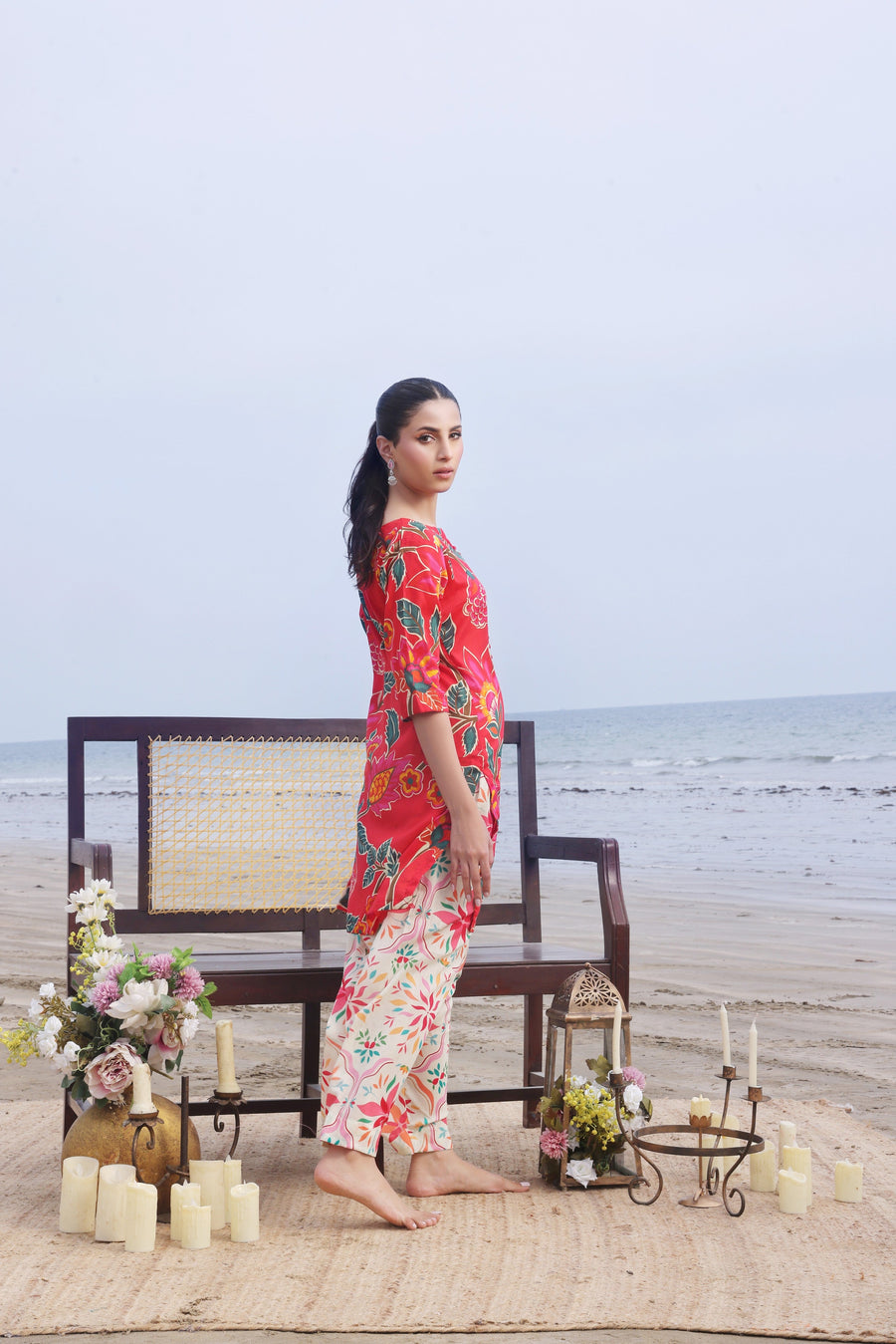 Feathers Whisper Winds Unstitched Printed Lawn 2Pc Suit FLAMYN-FT512