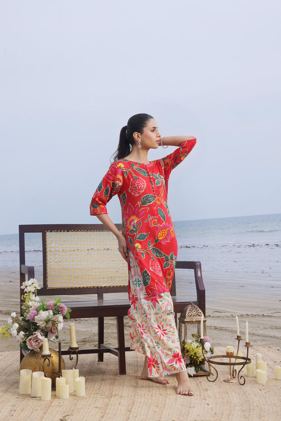 Feathers Whisper Winds Unstitched Printed Lawn 2Pc Suit FLAMYN-FT512