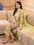 Faiza Faisal Signature Pret Dyed Embroidered Thai Silk 3Pc Suit - FLORA