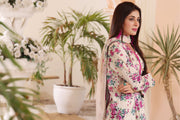 Feathers Chiragh Unstitched Digital Printed Lawn 3Pc Suit FLORA-FT225