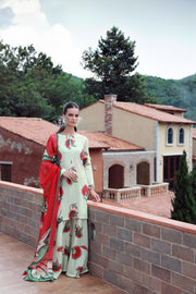 Feathers Stillness In Bloom Unstitched Printed Lawn 3Pc Suit FLORESSA-FT530