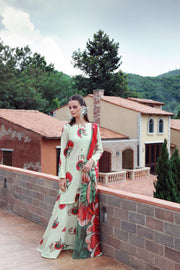 Feathers Stillness In Bloom Unstitched Printed Lawn 3Pc Suit FLORESSA-FT530