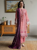 Faiza Faisal Dastaan Embroidered Khaddar Unstitched 3Pc Suit - ROSEATE