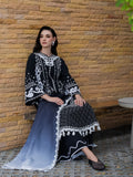 Faiza Faisal Dastaan Embroidered Khaddar Unstitched 3Pc Suit - REHA