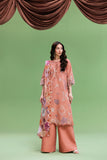 Zync by Florent PrintKaari Embroidered Lawn Unstitched 3Pc Suit FPK-1B