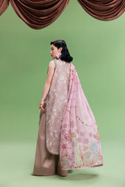 Zync by Florent PrintKaari Embroidered Lawn Unstitched 3Pc Suit FPK-2A