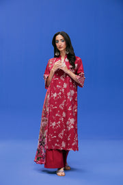 Zync by Florent PrintKaari Embroidered Lawn Unstitched 3Pc Suit FPK-3A