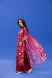 Zync by Florent PrintKaari Embroidered Lawn Unstitched 3Pc Suit FPK-3A