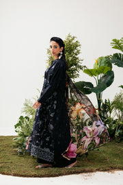 Zync by Florent PrintKaari Embroidered Lawn Unstitched 3Pc Suit FPK-3B