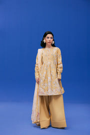 Zync by Florent PrintKaari Embroidered Lawn Unstitched 3Pc Suit FPK-4A