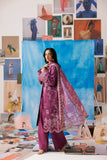 Zync by Florent PrintKaari Embroidered Lawn Unstitched 3Pc Suit FPK-6A