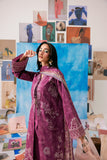 Zync by Florent PrintKaari Embroidered Lawn Unstitched 3Pc Suit FPK-6A