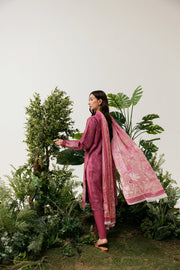 Zync by Florent PrintKaari Embroidered Lawn Unstitched 3Pc Suit FPK-6B