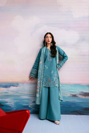 Zync by Florent PrintKaari Embroidered Lawn Unstitched 3Pc Suit FPK-7A