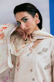 Zync by Florent PrintKaari Embroidered Lawn Unstitched 3Pc Suit FPK-7B