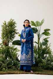 Zync by Florent PrintKaari Embroidered Lawn Unstitched 3Pc Suit FPK-8A