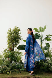 Zync by Florent PrintKaari Embroidered Lawn Unstitched 3Pc Suit FPK-8A