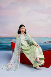 Zync by Florent PrintKaari Embroidered Lawn Unstitched 3Pc Suit FPK-8B
