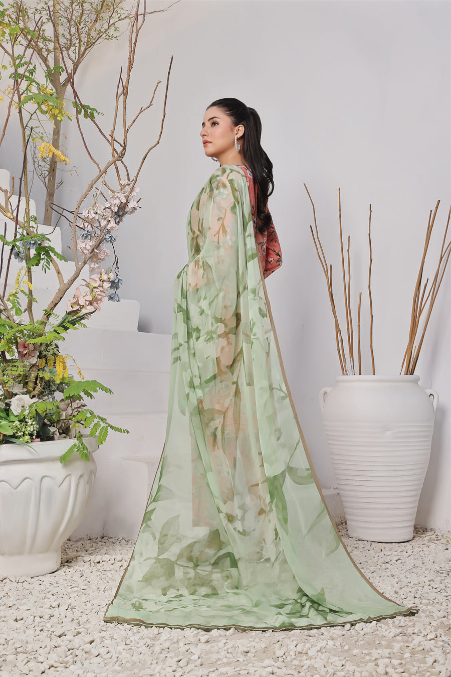 Feathers Premium Printed Lawn Unstitched 3Pc Suit FREESIA-FT377