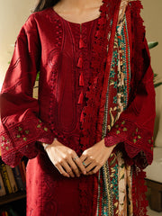 Faiza Faisal Embroidered Summer Lawn Unstitched 3Pc Suit - FRESA