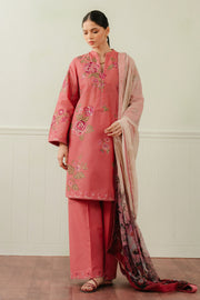 Coco by Zara Shahjahan Embroidered Lawn Unstitched 3Pc Suit D-04A FREYA