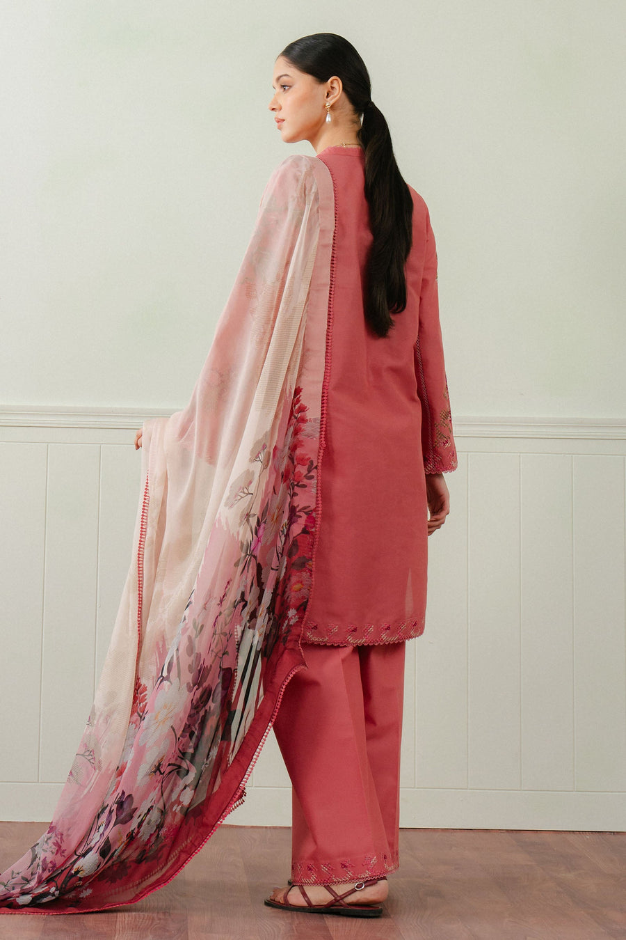 Coco by Zara Shahjahan Embroidered Lawn Unstitched 3Pc Suit D-04A FREYA