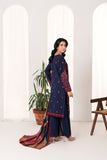 Feathers Fully Embroidered Dhanak Unstitched 3Pc Suit FRORE-FT551