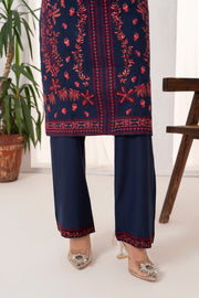 Feathers Fully Embroidered Dhanak Unstitched 3Pc Suit FRORE-FT551