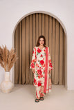 Feathers Digital Printed Khaddar Unstitched 3Pc Suit FROVEN-FT593
