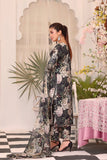 Feathers Unstitched Digital Printed Premium Lawn 3Pc Suit CHANDI-FT101