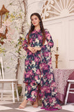 Feathers Unstitched Digital Printed Premium Lawn 3Pc Suit AKS-FT104