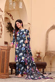 Feathers Unstitched Digital Printed Premium Lawn 3Pc Suit MAYA-FT106