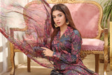 Feathers Unstitched Digital Printed Premium Lawn 3Pc Suit ISABELLA-FT114
