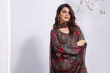 Feathers Unstitched Digital Printed Premium Lawn 3Pc Suit ZURIEL-FT138
