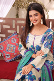Feathers Unstitched Digital Printed Premium Lawn 3Pc Suit KHINZA-FT186