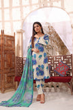 Feathers Unstitched Digital Printed Premium Lawn 3Pc Suit KHINZA-FT186