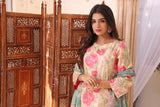 Feathers Unstitched Digital Printed Premium Lawn 3Pc Suit ELA-FT189