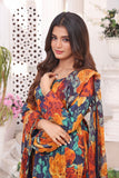 Feathers Unstitched Digital Printed Premium Lawn 3Pc Suit AIZAL-FT191