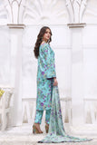 Feathers Unstitched Digital Printed Premium Lawn 3Pc Suit YASMIN-FT198