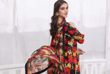 Feathers Unstitched Digital Printed Premium Lawn 3Pc Suit BEHLOL-FT204