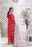 Feathers Unstitched Digital Printed Premium Lawn 3Pc Suit KASTOOR-FT205