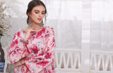 Feathers Unstitched Digital Printed Premium Lawn 3Pc Suit HEER-FT208