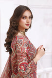 Feathers Unstitched Digital Printed Premium Lawn 3Pc Suit FIDAN-FT209