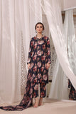 Feathers Unstitched Digital Printed Premium Lawn 3Pc Suit ILLUSION BLUSH-FT213