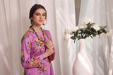 Feathers Unstitched Digital Printed Premium Lawn 3Pc Suit LILAC HINT-FT214