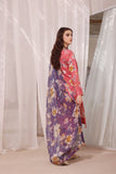 Feathers Unstitched Digital Printed Premium Lawn 3Pc Suit EDEN GLOW-FT218
